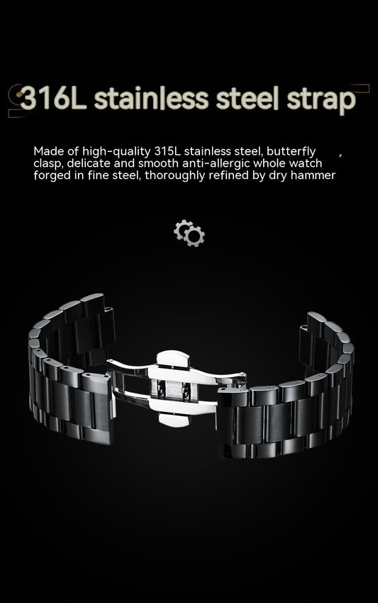 Montre à roue rotative creuse tridimensionnelle - LUXARAH