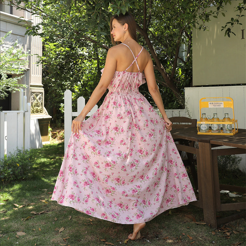 Robes imprimées simples à la mode - LUXARAH