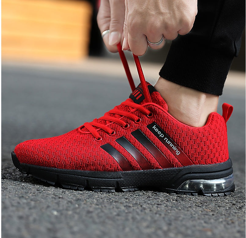 Chaussures de sport pour couple les plus vendues, chaussures de course en maille respirante pour hommes et femmes, chaussures de sport, de fitness, de jogging - LUXARAH