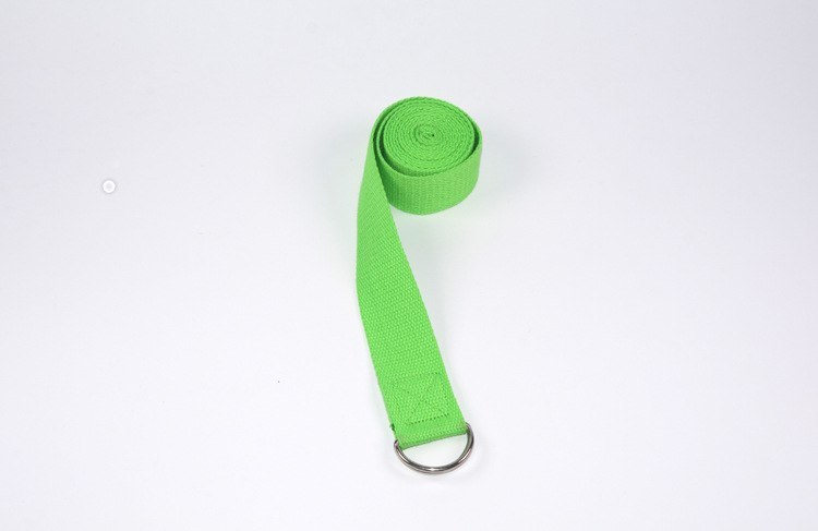 Corde de yoga extensible avec bande de tension en coton - LUXARAH