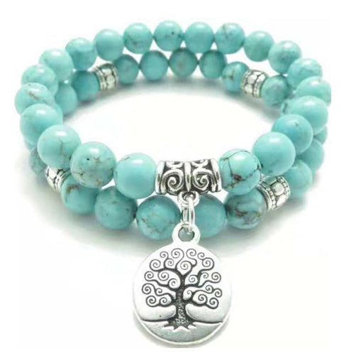 Bracelet énergétique de yoga des sept chakras - LUXARAH