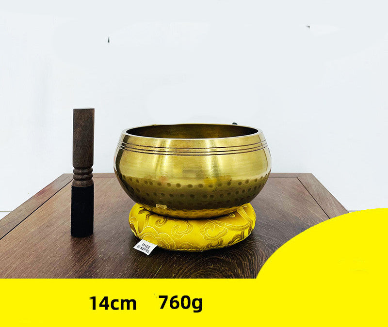 Bol sonore de Bouddha fait main au Népal - LUXARAH