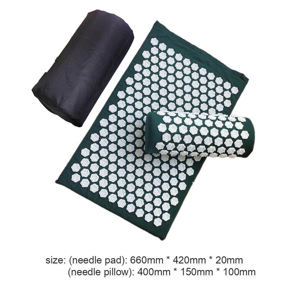Coussins de massage, tapis d'acupression Lotus, oreillers, tapis de yoga - LUXARAH