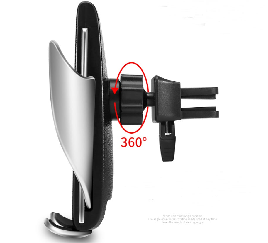 Chargeur sans fil pour voiture 10 W, induction, charge rapide sans fil, avec support de téléphone S5