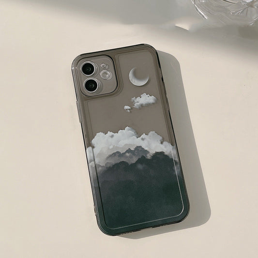 Coque de téléphone portable dégradée Late Night Cloud