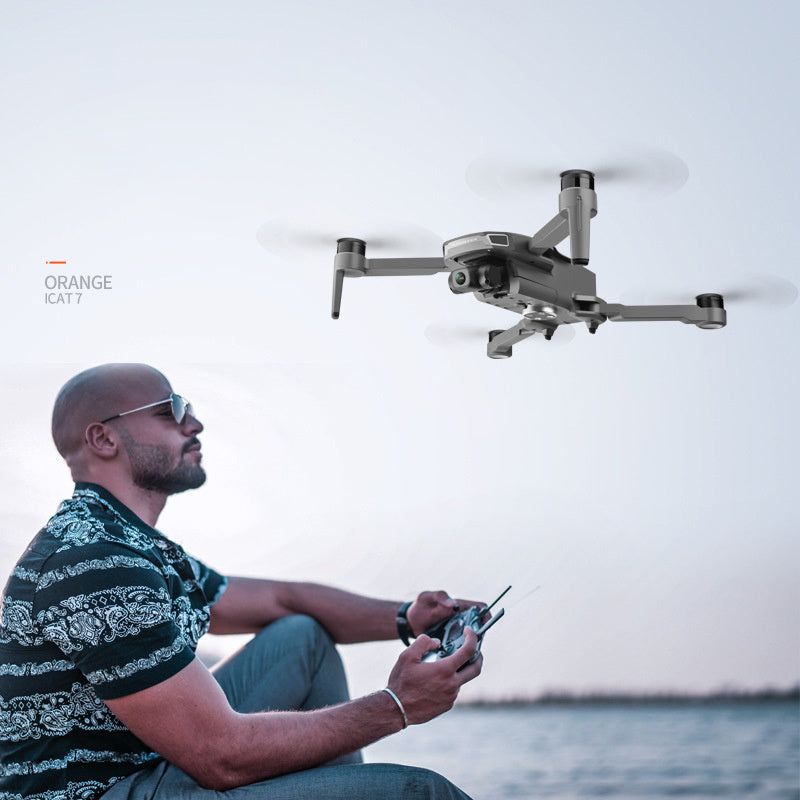 Drone GPS pliable et pratique avec caméra HD et cardan