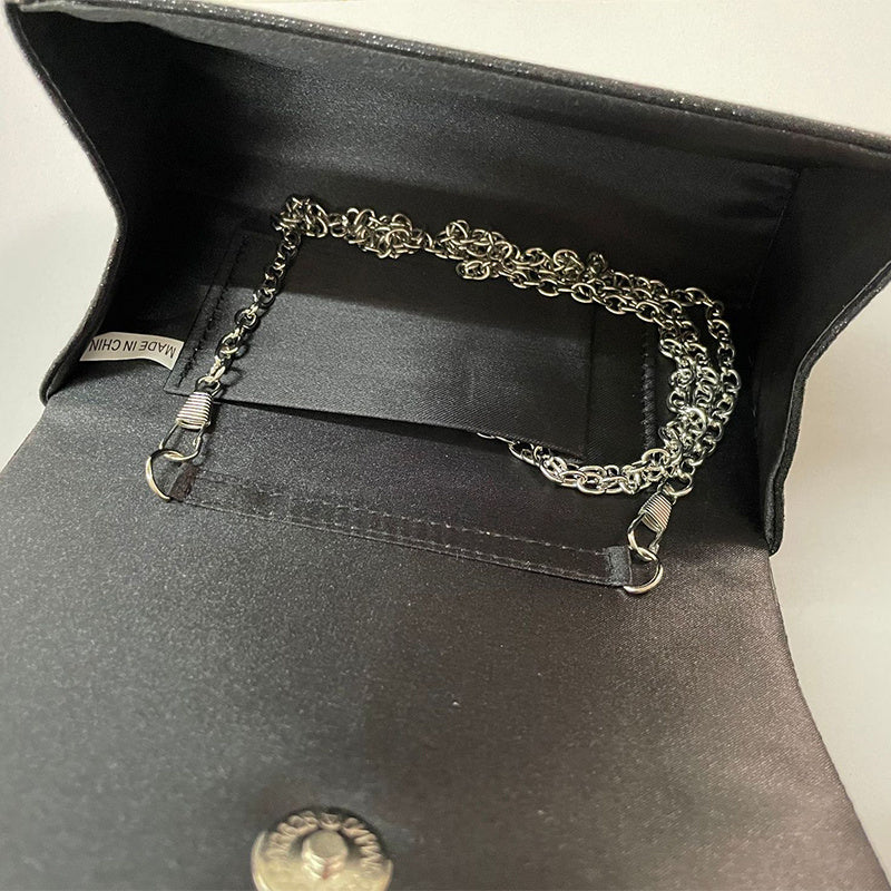 Sac à main brillant 3A entièrement en diamants pour femme, sac de soirée de luxe, sac à bandoulière - LUXARAH