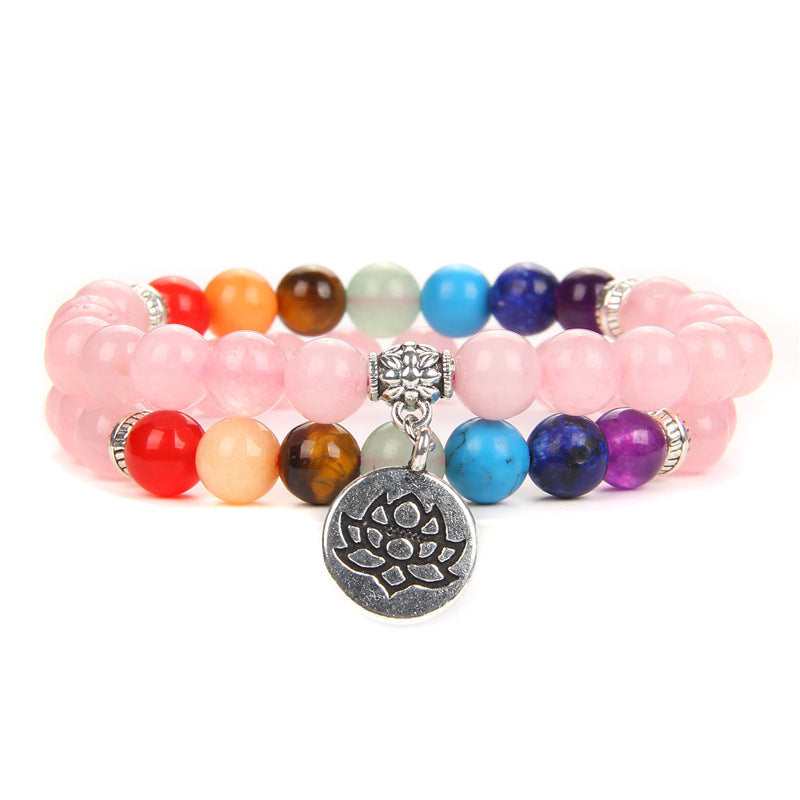 Bracelet de méditation énergétique naturelle pour femmes, offre spéciale - LUXARAH