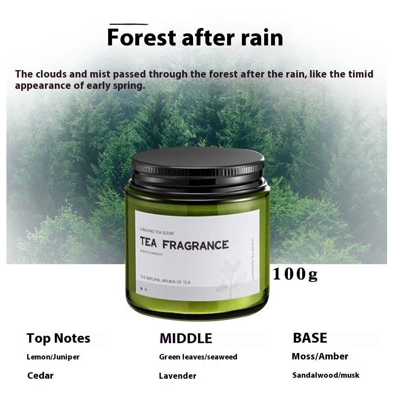 Bougie parfumée à la cire de soja pour l'intérieur