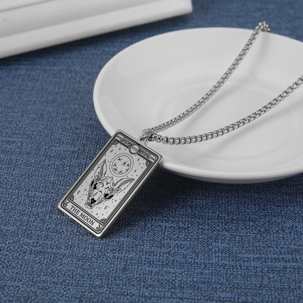 Colliers de la série Box Chain Three Tarot