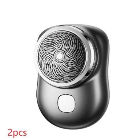 Mini rasoir portable sans fil rechargeable par USB, rasoir électrique pour le visage, humide et sec, indolore, petite taille, pour hommes - LUXARAH