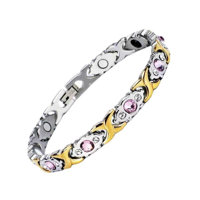 Bracelet magnétique énergétique amovible tendance - LUXARAH