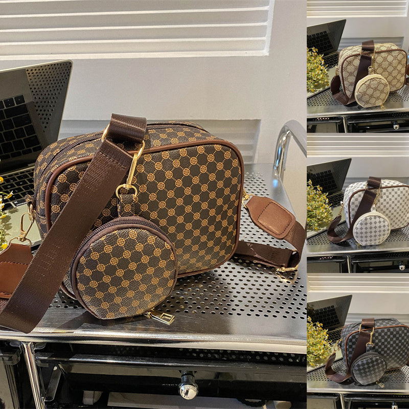 Sacs à bandoulière à motif vintage pour femmes, sac à bandoulière tendance, sac à main de luxe de créateur, sac carré - LUXARAH