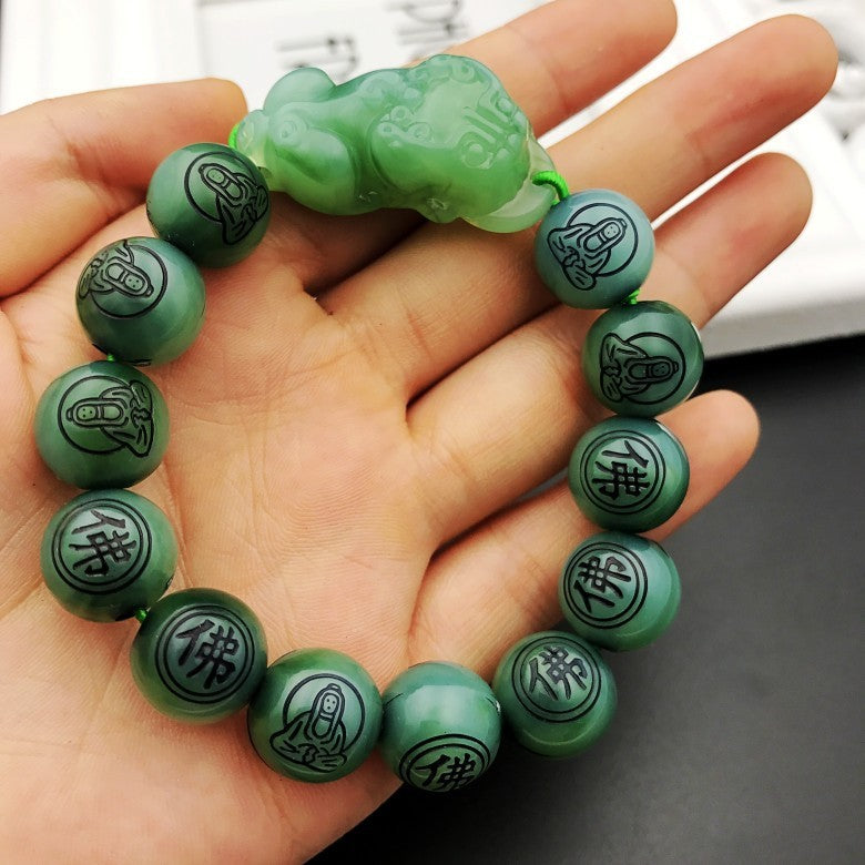 Bracelet de perles acryliques Pi Xiu - LUXARAH