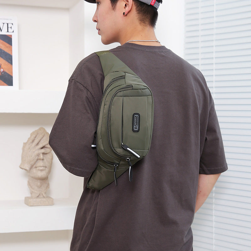 Sac banane multifonctionnel pour homme, résistant à l'usure et imperméable