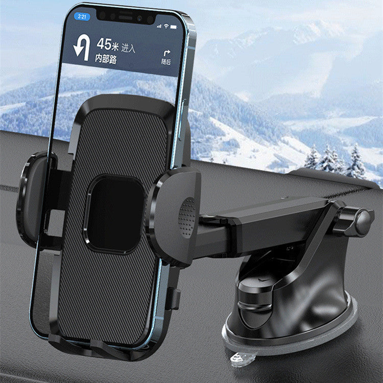 Support de téléphone portable multifonction pour pare-brise, ventouse à gravité, compatible iOS et Android