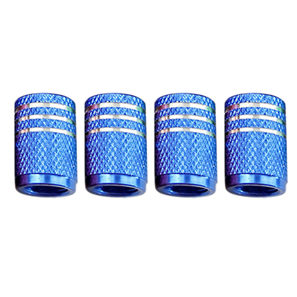 Bouchons de valve en aluminium colorés pour pneus d'automobile