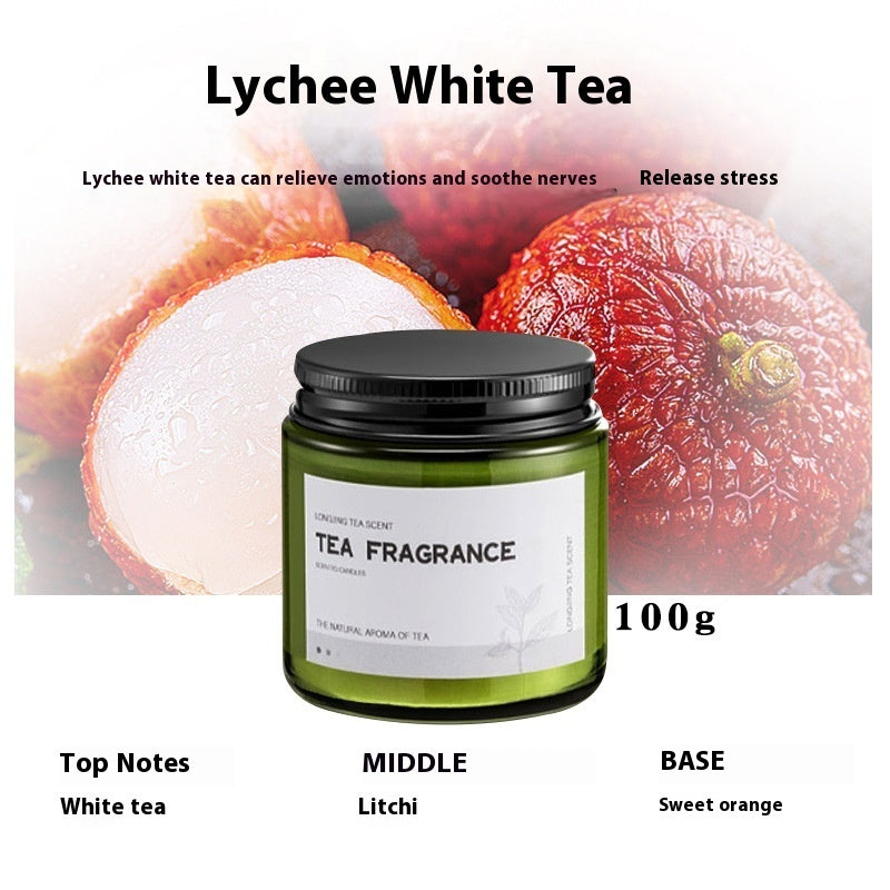 Bougie parfumée à la cire de soja pour l'intérieur