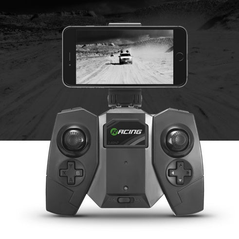 OTRC FY602 Air-Road RC Drone Car 2 en 1 Voiture volante 2.4G RC Quadcopter Drone 6 axes 4 canaux Hélicoptère avec caméra HD Haute vitesse 4WD