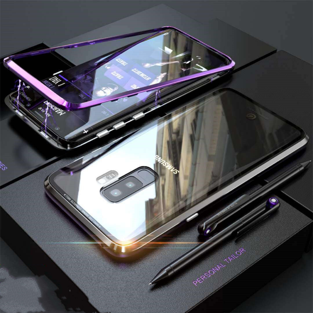 Étui magnétique anti-regard pour téléphone