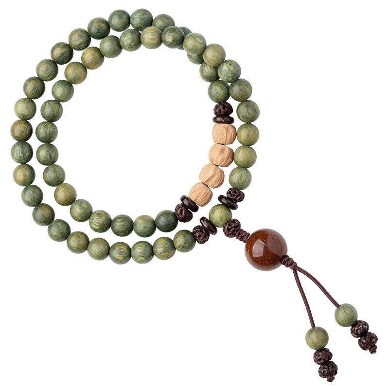 Bracelet de prière en bois de santal pour femme - LUXARAH