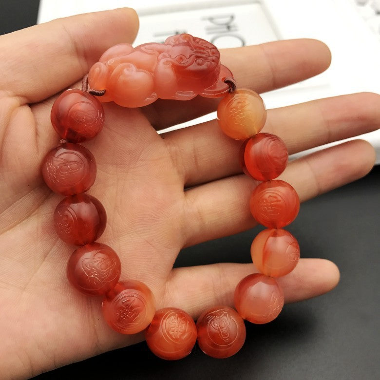Bracelet de perles acryliques Pi Xiu - LUXARAH