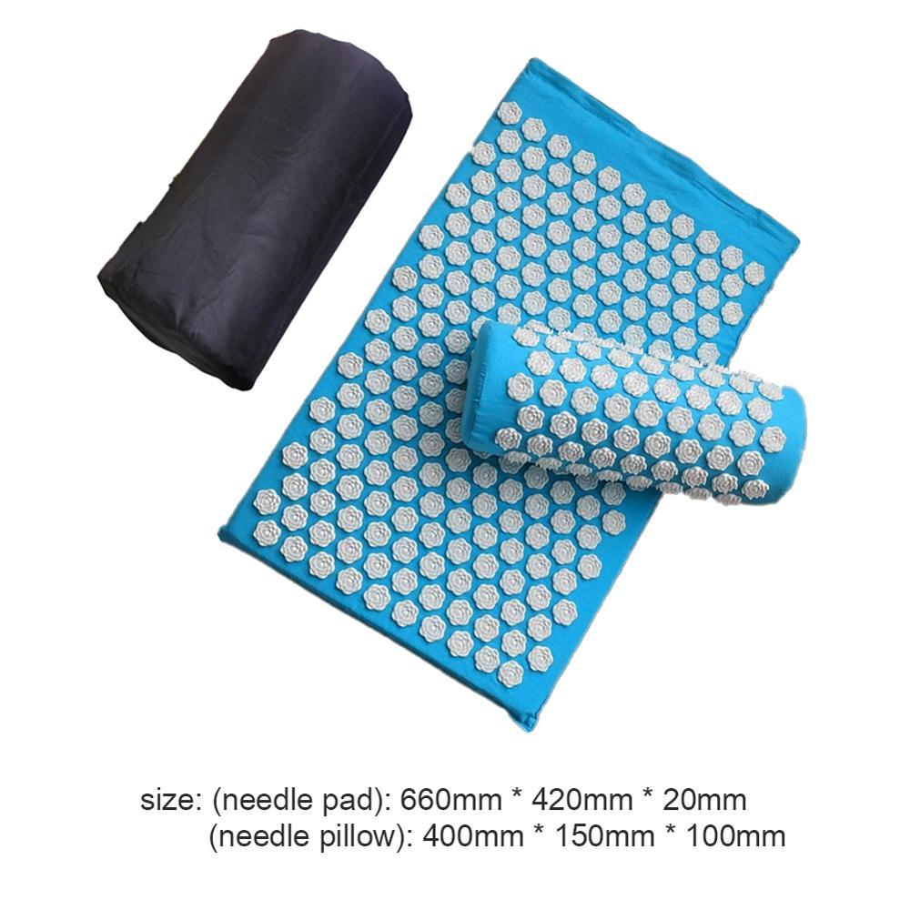 Coussins de massage, tapis d'acupression Lotus, oreillers, tapis de yoga - LUXARAH
