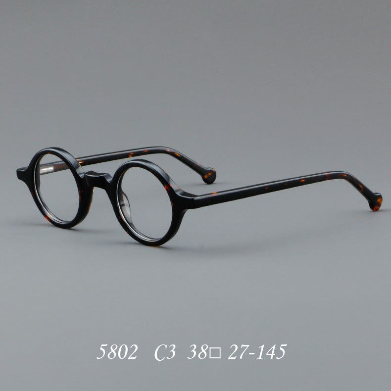 Monture de lunettes en bois avec plaque, style rétro, nouvelle collection