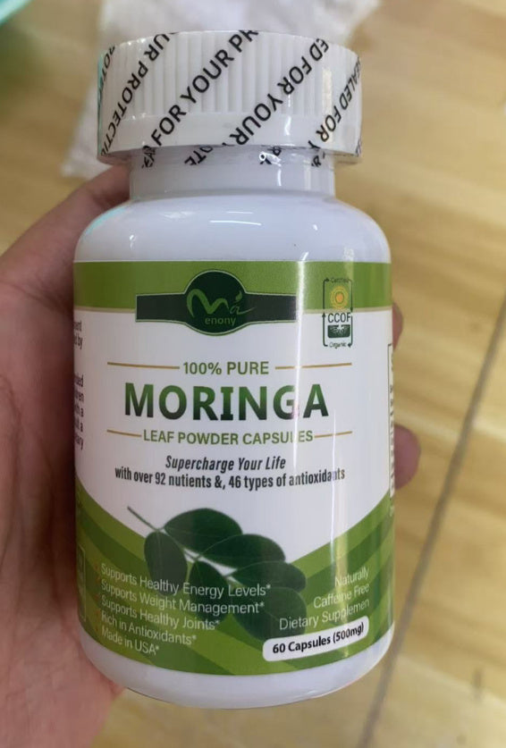 Capsules de Moringa, 120 capsules de raifort - LUXARAH