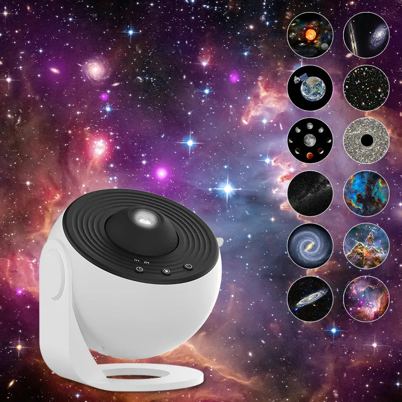 Projecteur de ciel étoilé, veilleuse, rotation à 360°, planétarium, lampe pour chambre d'enfant, cadeau de Saint-Valentin, décoration de mariage