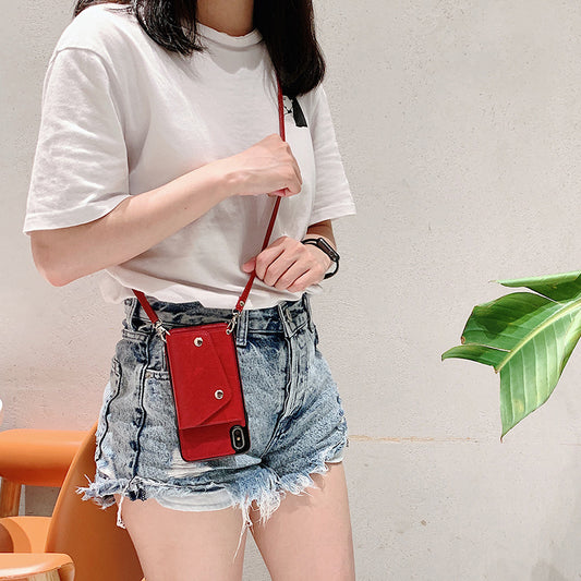 Petit sac pour carte de monnaie, étui pour téléphone portable