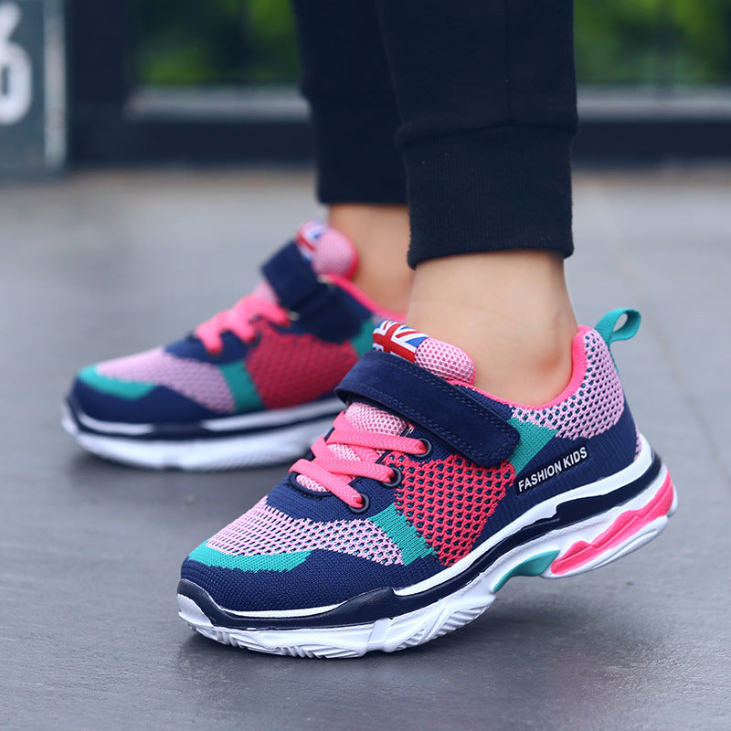 Chaussures de sport, chaussures de course respirantes en maille pour garçons et filles - LUXARAH