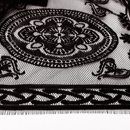 T-shirt transparent sexy à motif aéré et protection solaire - LUXARAH