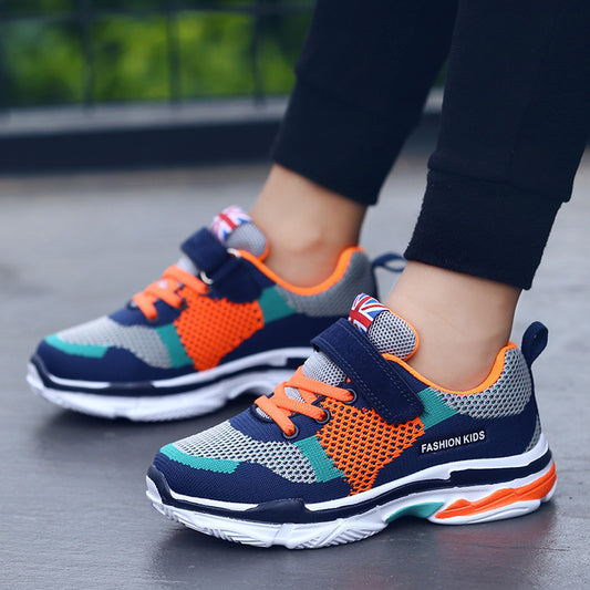 Chaussures de sport, chaussures de course respirantes en maille pour garçons et filles - LUXARAH