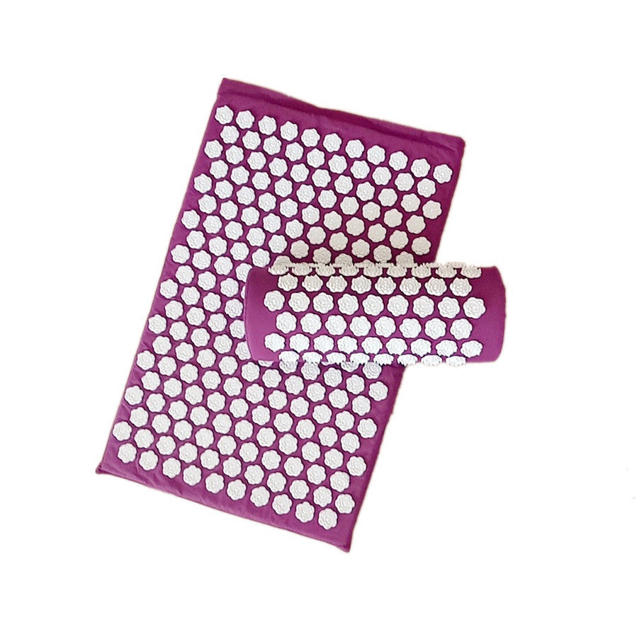 Coussins de massage, tapis d'acupression Lotus, oreillers, tapis de yoga - LUXARAH