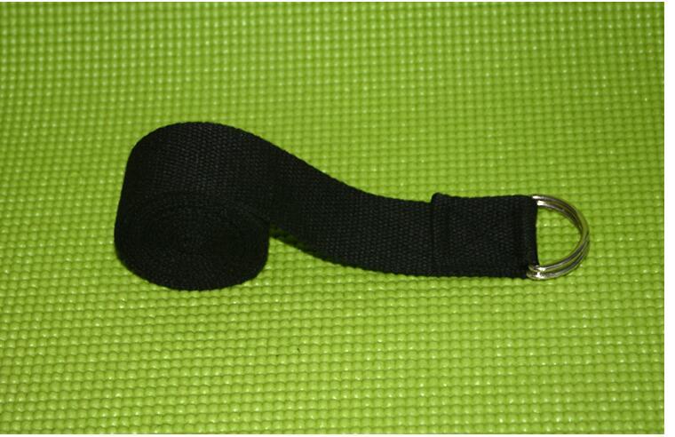 Corde de yoga extensible avec bande de tension en coton - LUXARAH