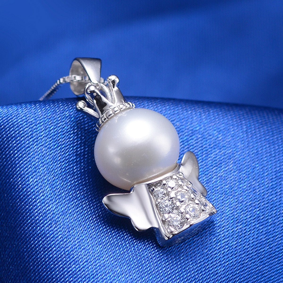 Colliers populaires avec pendentif en perles de coquillage d'ange personnalisées