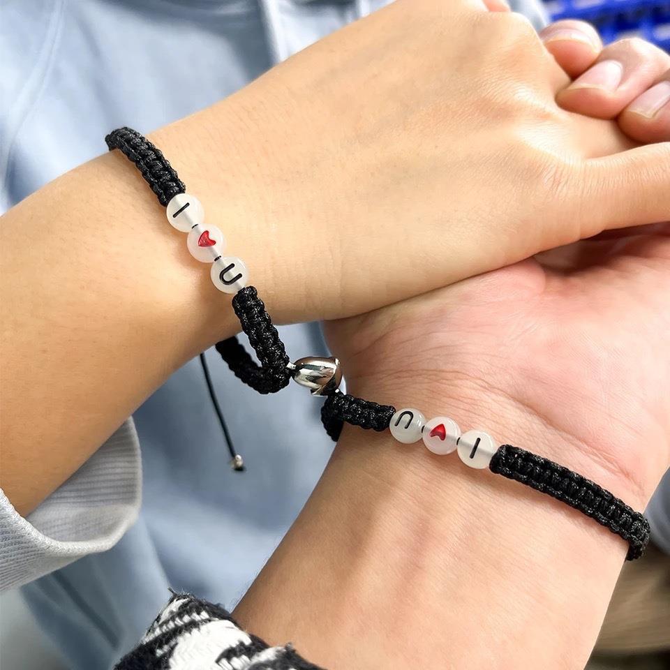 Bracelet Lettre Lumineuse ILOVEYOU - LUXARAH