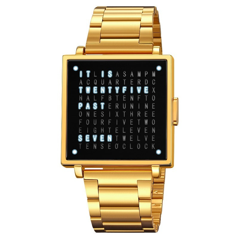 Montre-bracelet militaire tendance pour hommes et femmes, étanche, avec lumière LED, numérique, sport, pour l'extérieur - LUXARAH