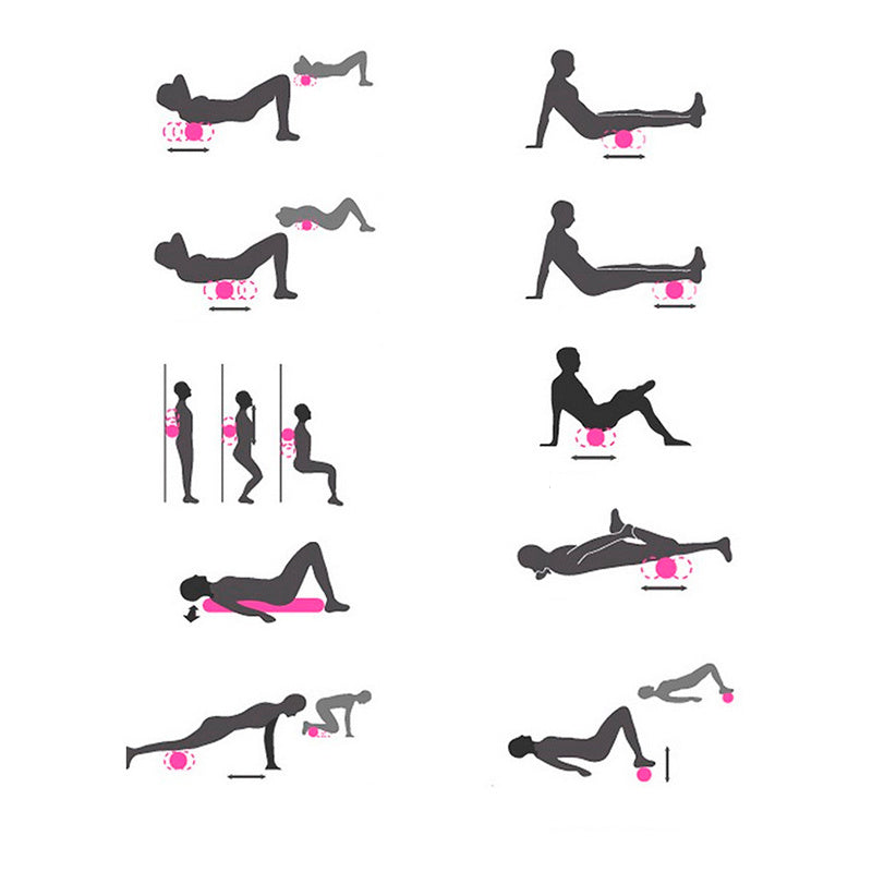 Rouleau en mousse pour yoga - LUXARAH