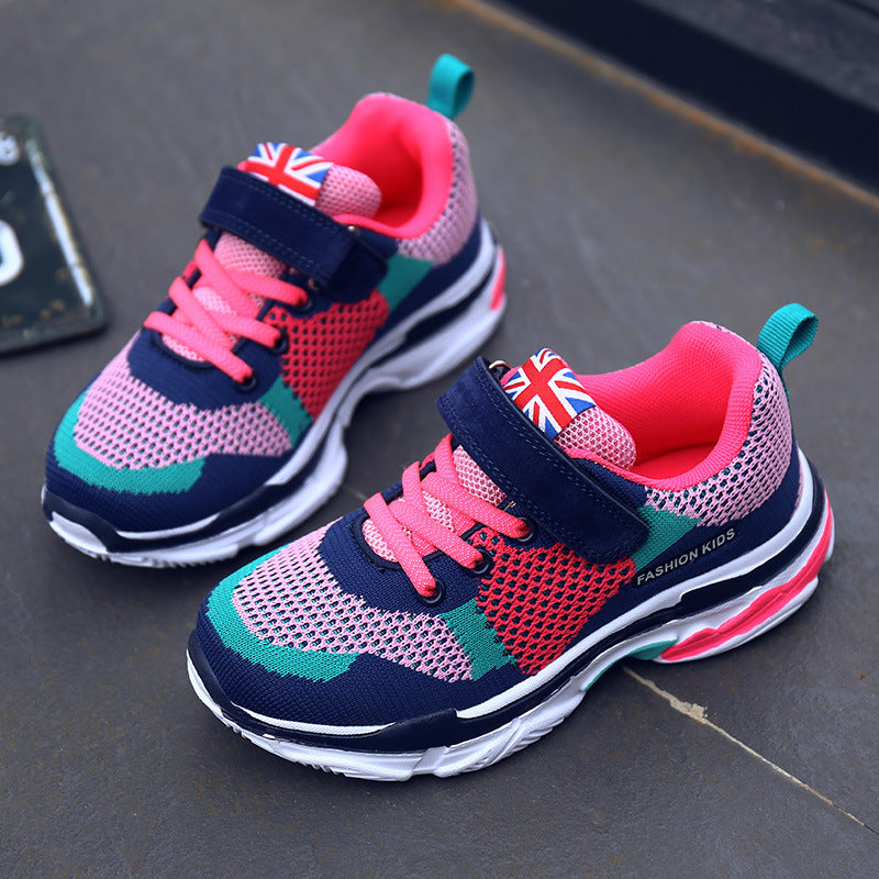 Chaussures de sport, chaussures de course respirantes en maille pour garçons et filles - LUXARAH