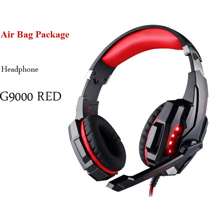 Casque de jeu filaire avec son surround, basses profondes, stéréo, écouteurs avec microphone