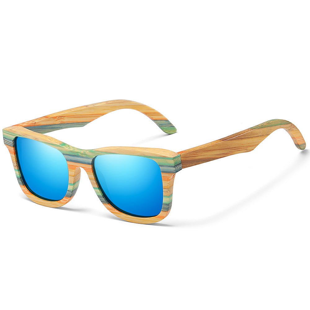 Lunettes de soleil en bois et bambou polarisées