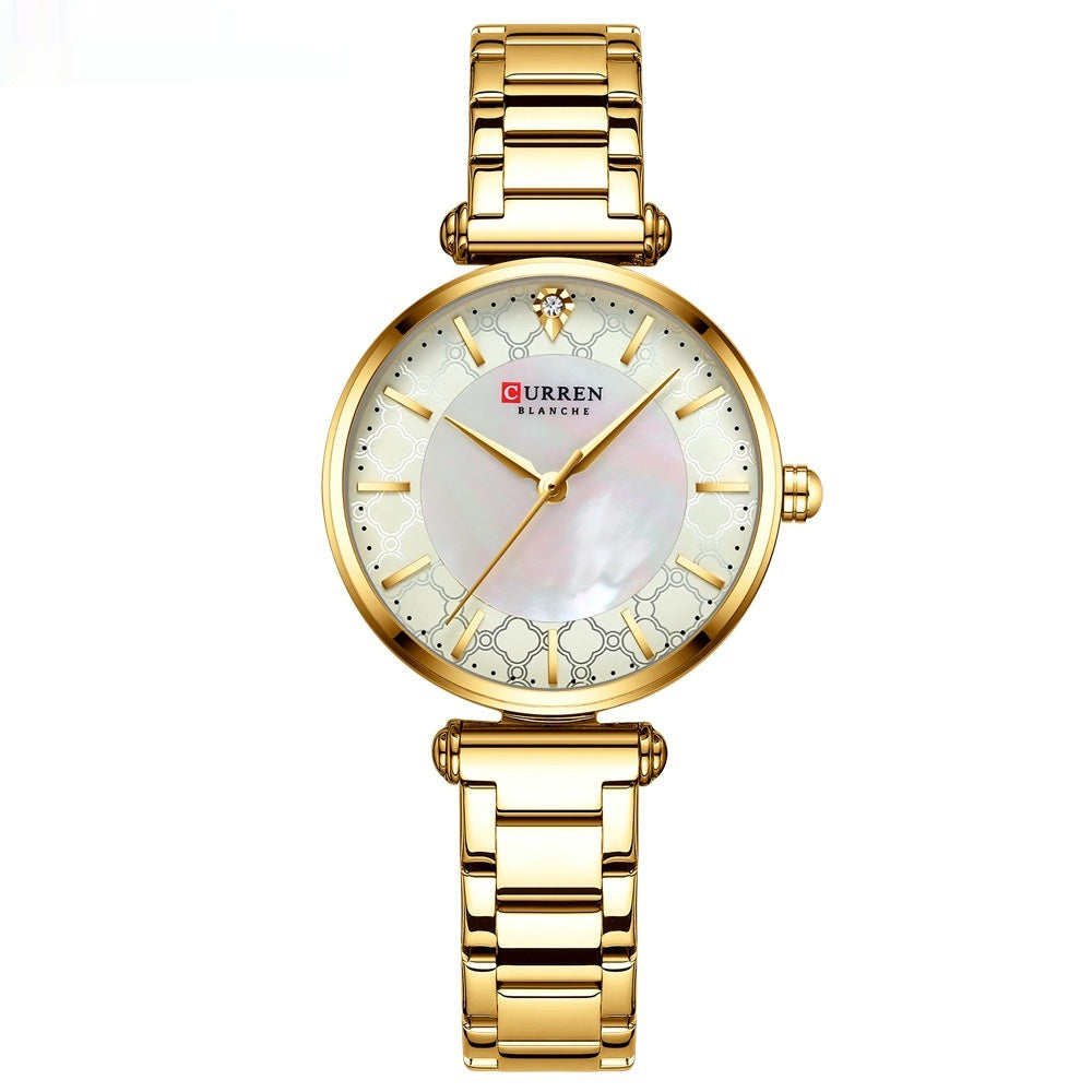 Petite montre en acier, adorée par les femmes, décontractée - LUXARAH