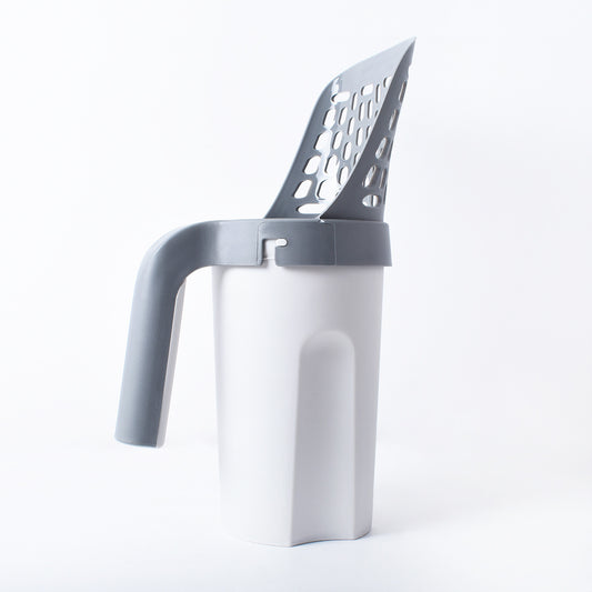 Pelle à litière en plastique pour chat, outil de nettoyage creux pour le sable et les déchets des animaux de compagnie - LUXARAH