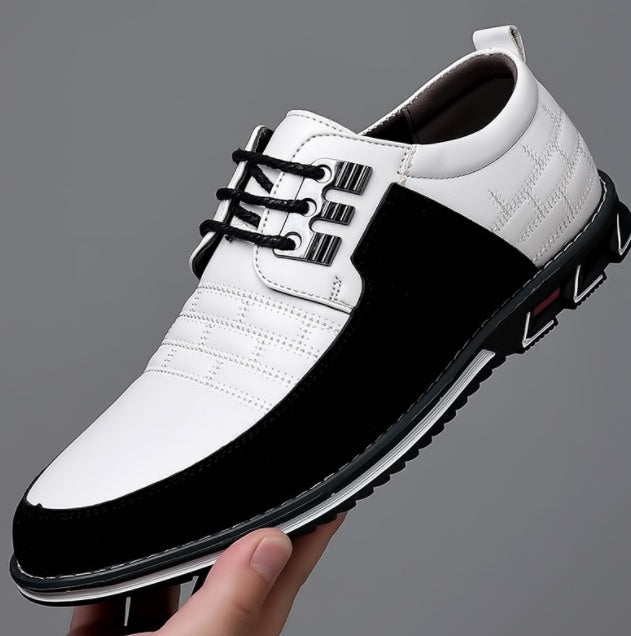Chaussures en cuir décontractées, Chaussures pour hommes, Chaussures britanniques - LUXARAH