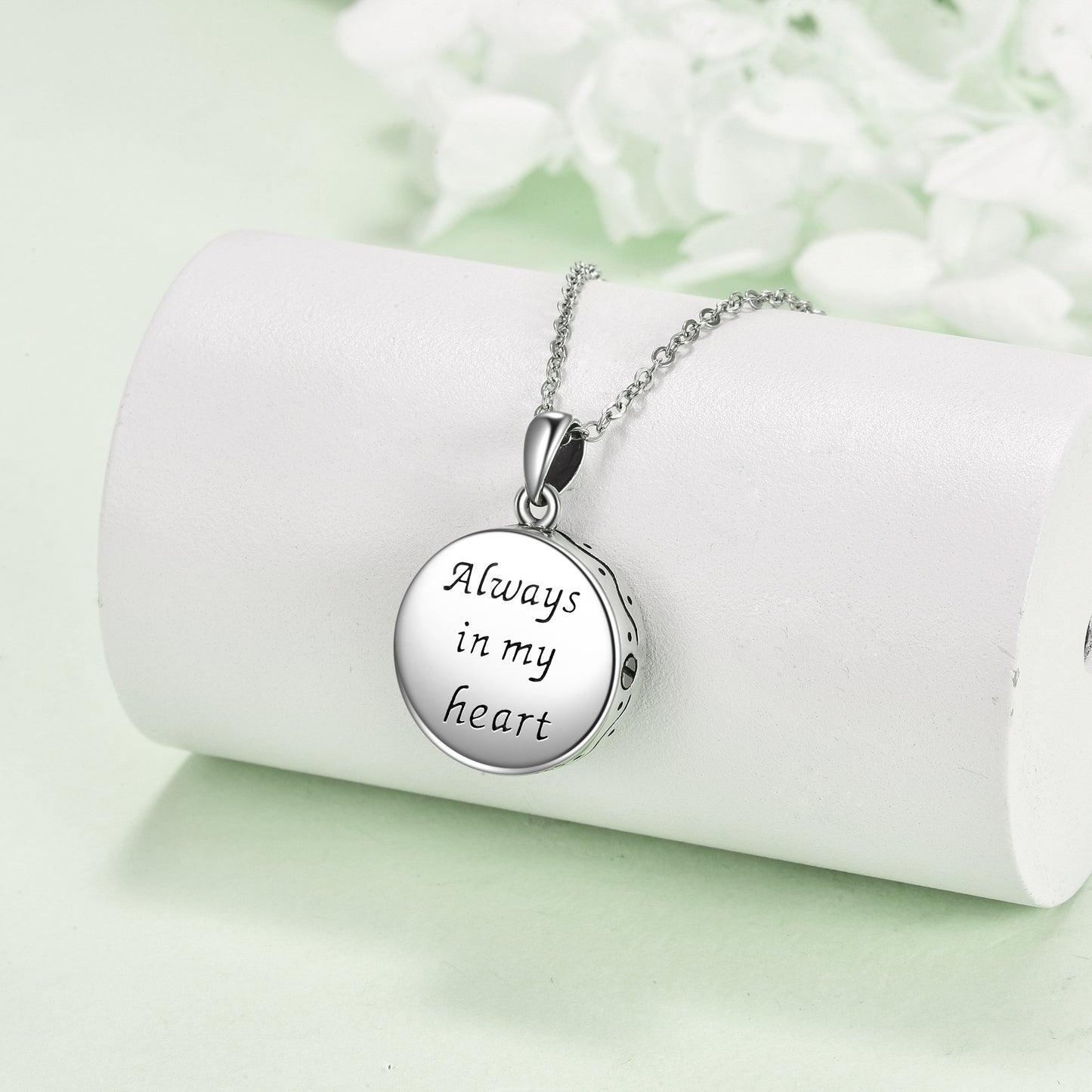 Collares de urna de plata de ley con colgante de árbol de la vida y nudo celta, joyas de cremación para cenizas, joyas de recuerdo