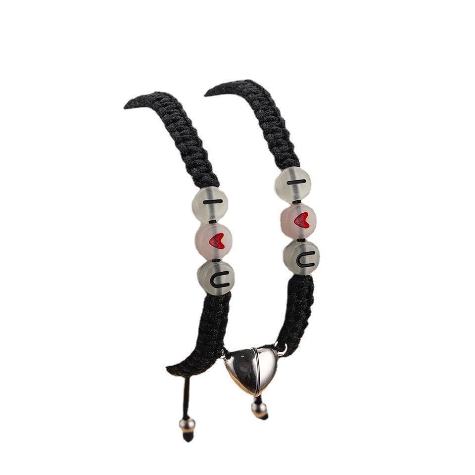 Bracelet Lettre Lumineuse ILOVEYOU - LUXARAH