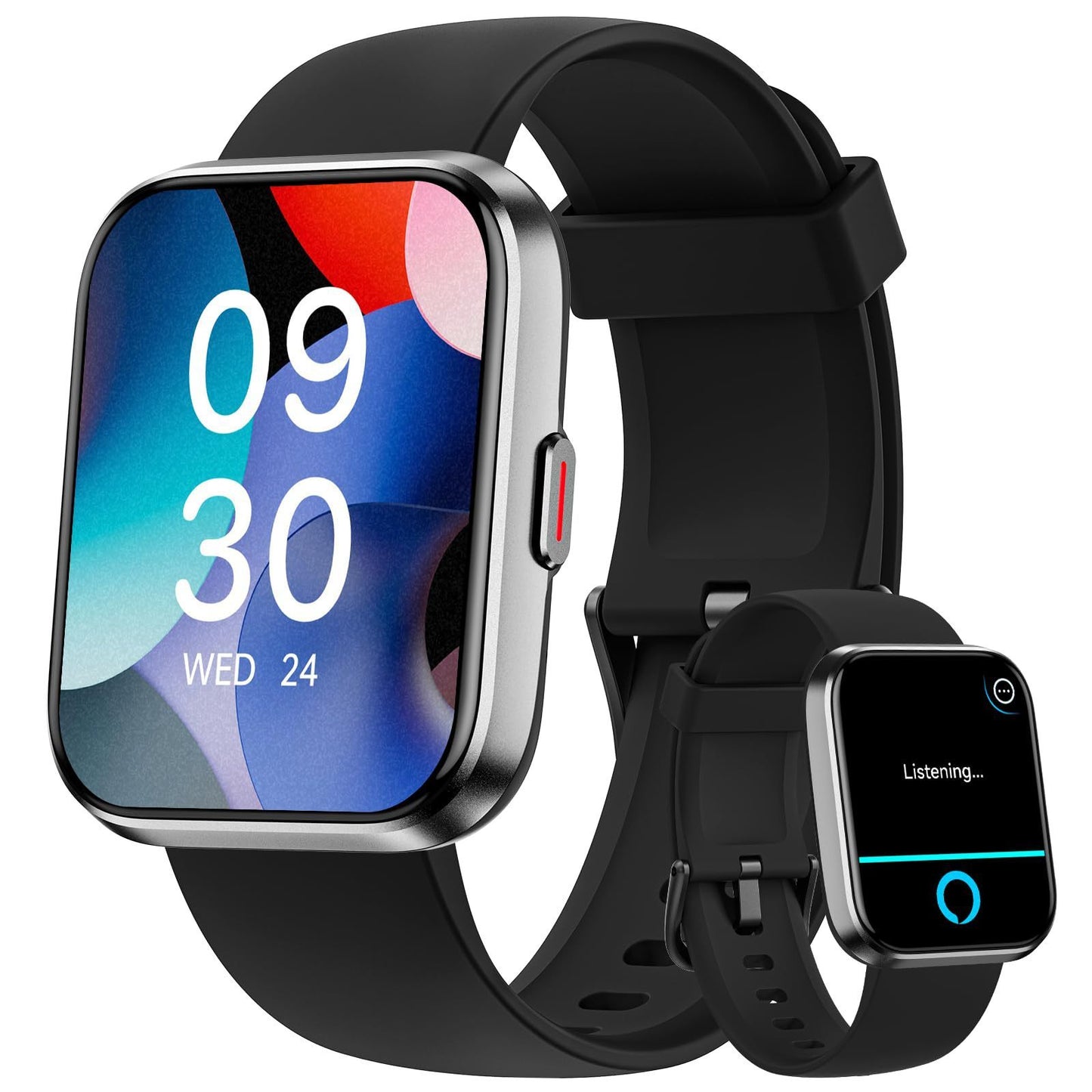 Montre de sport intelligente, appels Bluetooth, moniteur de fréquence cardiaque, pression artérielle, santé - LUXARAH