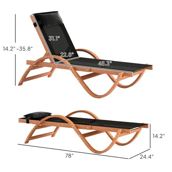 Chaises à bascule en rotin - LUXARAH